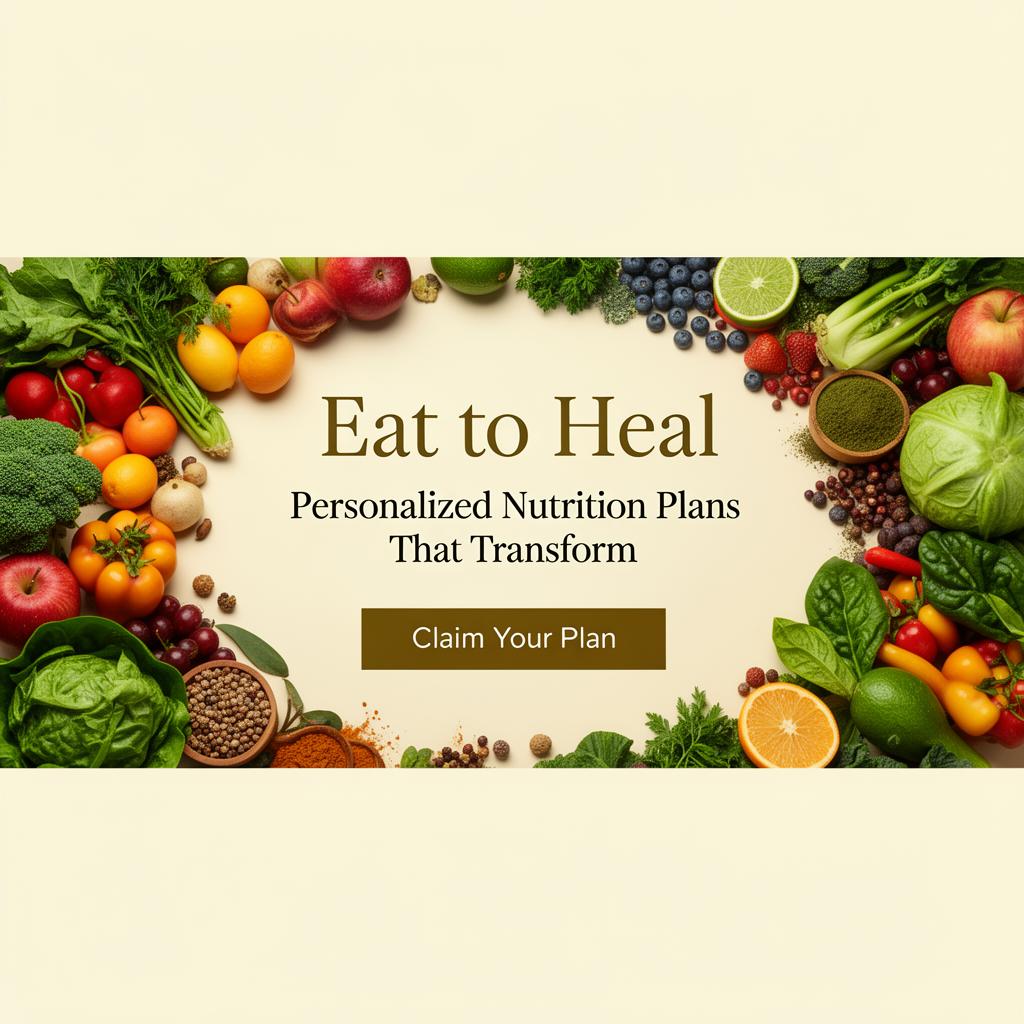Nutrition banner ad — Eat to Heal